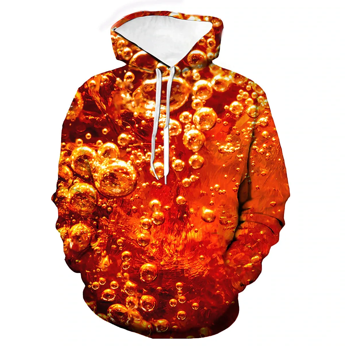 3D Beer Festival Unisex Hooded Sweatshirt for Men's Streetwear