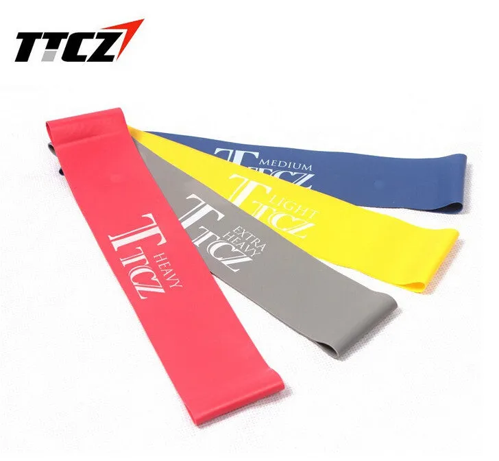 4pcs/lot 4 Levels Available Pull Up Assist Bands Crossfit Exercise Body Ankle Fitness Resistance Loop Band