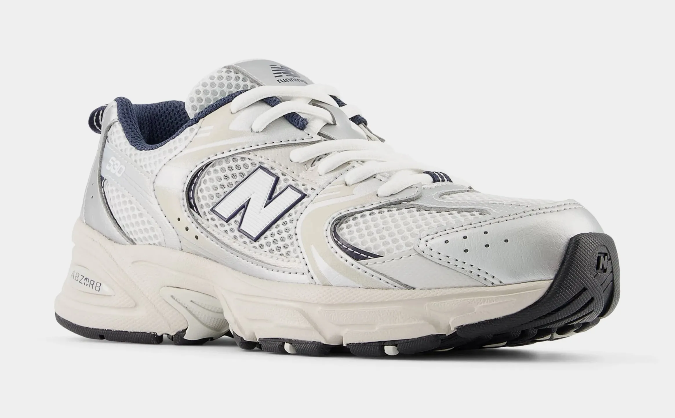 530 Grade School Running Shoes (Summer Fog/Nimbus Cloud)