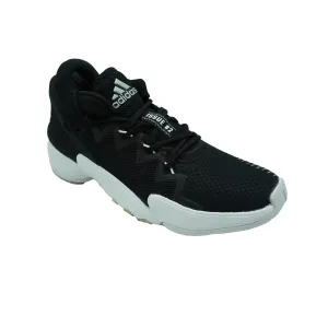 Adidas Kid's D.O.N. Issue 2 Basketball Shoes Black White Size 7