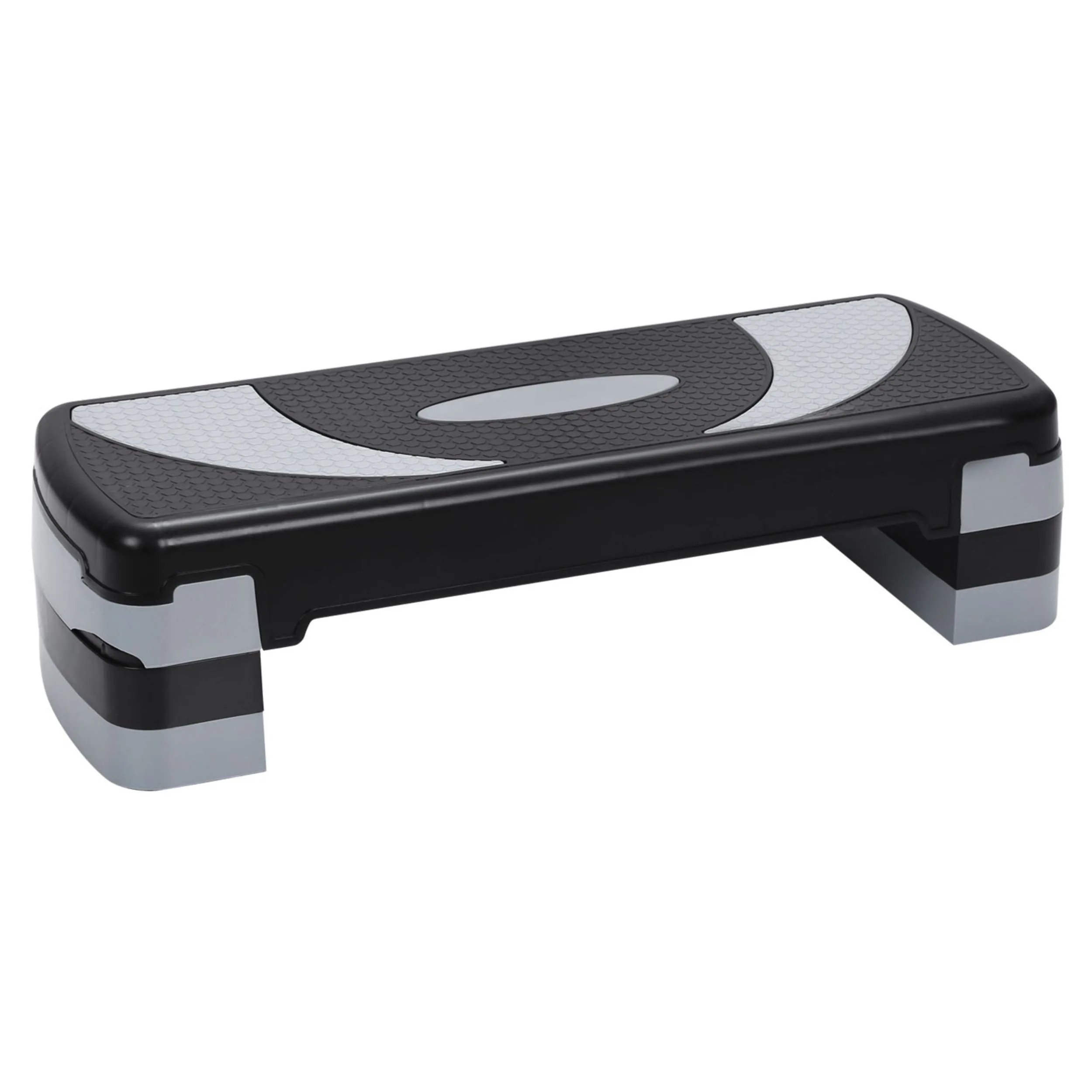 Adjustable 32" Aerobic Stepper with Risers - Ideal for Fitness Workouts
