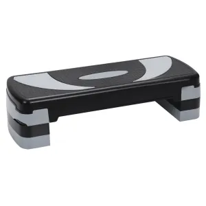 Adjustable 32" Aerobic Stepper with Risers - Ideal for Fitness Workouts