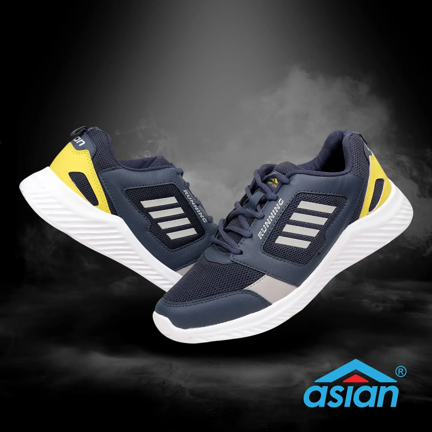 ASIAN Wonder-13 Pro Running, Walking, Gym Lightweight Eva Sole with Extra Jump Sneaker Shoes for Men & Boys 11 UK