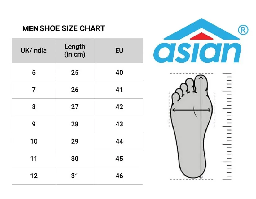 ASIAN Wonder-13 Pro Running, Walking, Gym Lightweight Eva Sole with Extra Jump Sneaker Shoes for Men & Boys 11 UK