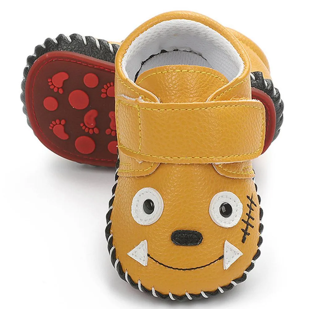 Baby Unisex Cartoon Magic Tape Shoes