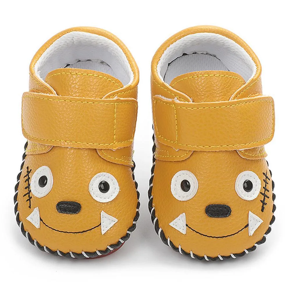 Baby Unisex Cartoon Magic Tape Shoes