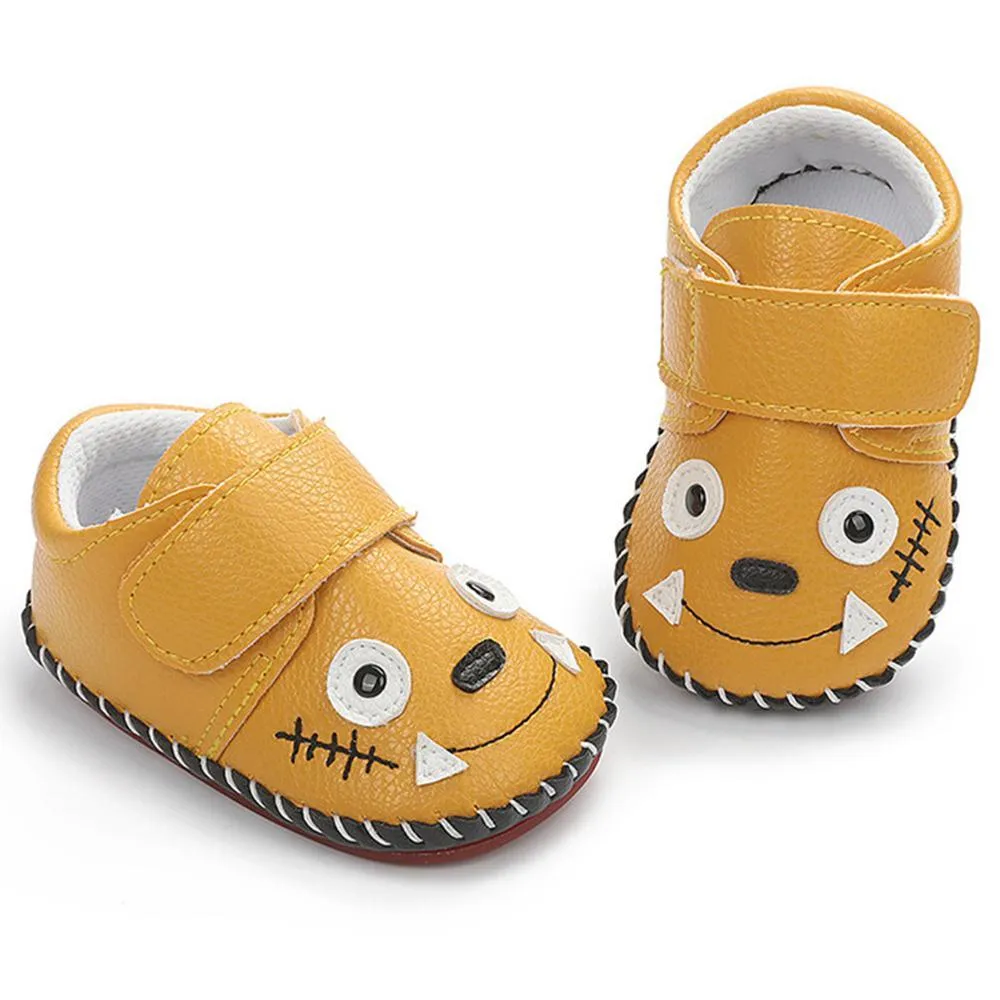 Baby Unisex Cartoon Magic Tape Shoes