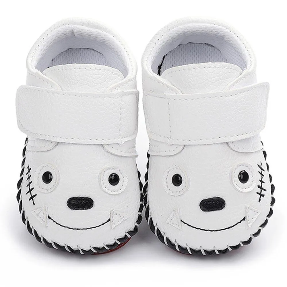 Baby Unisex Cartoon Magic Tape Shoes