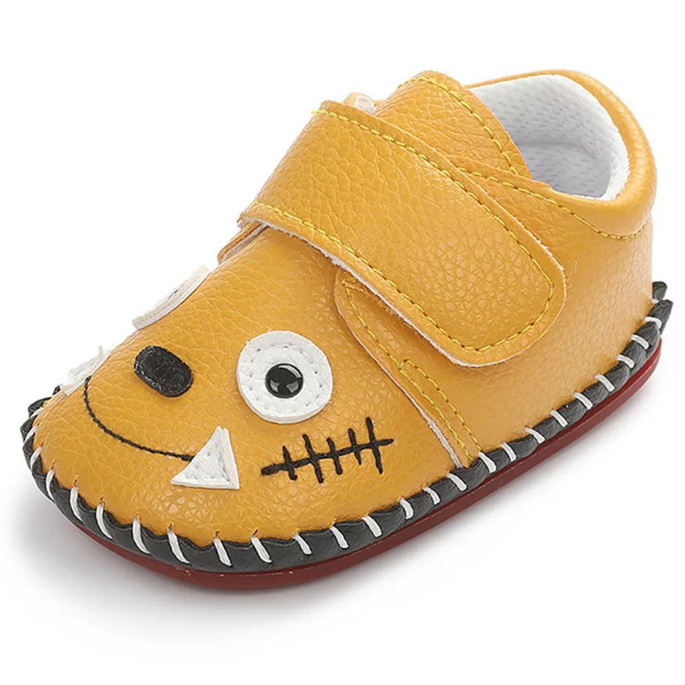 Baby Unisex Cartoon Magic Tape Shoes