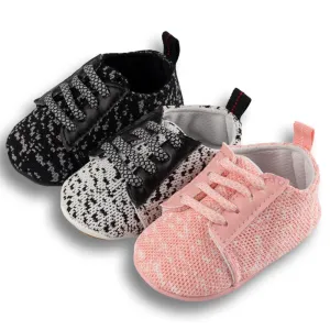 Baby Unisex Lace Up Comfy Toddler Shoes