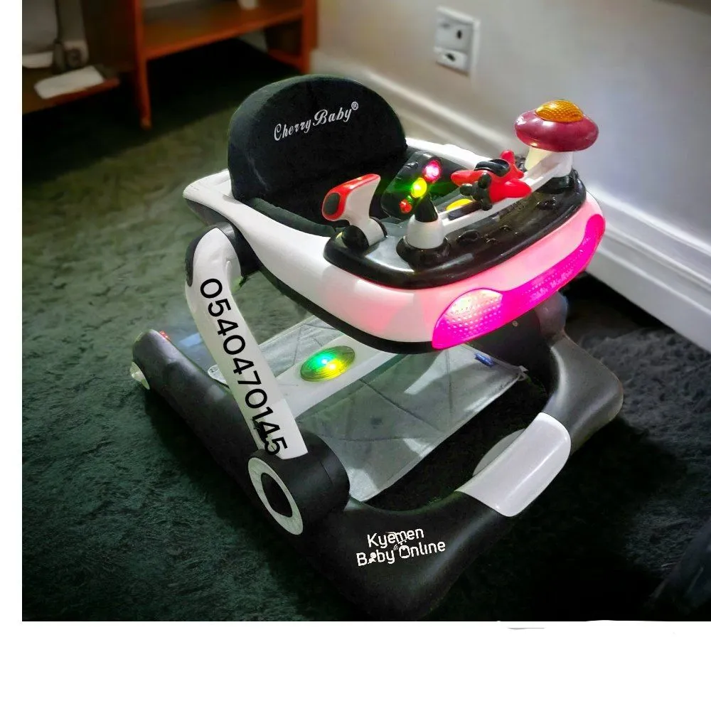 Baby Walker With Toys And Music (Cherry Baby 009-1)