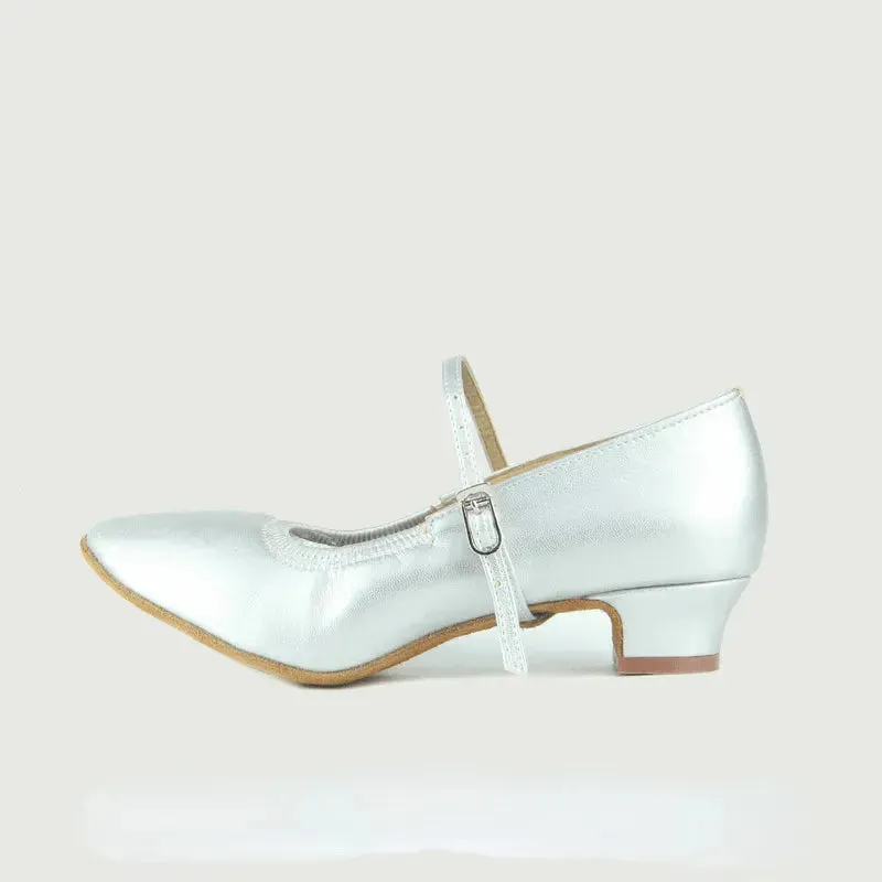 Ballroom Dance Shoes for Women, Salsa Dance Sneakers & Dancing Latin Shoes with Soft Microfiber Leather Sole