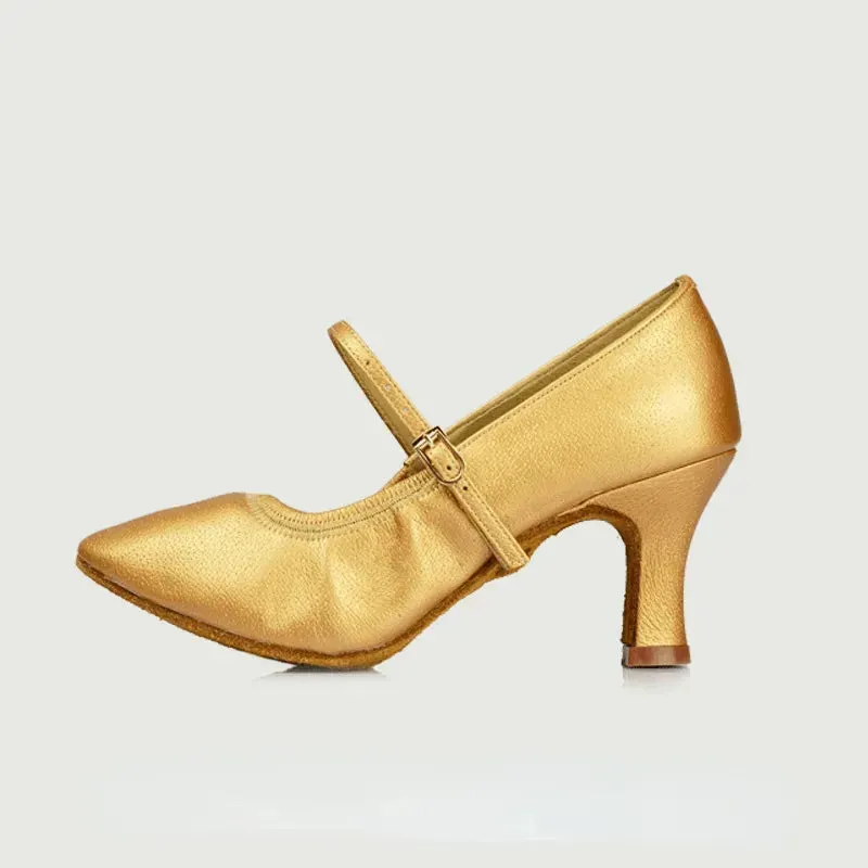 Ballroom Dance Shoes for Women, Salsa Dance Sneakers & Dancing Latin Shoes with Soft Microfiber Leather Sole