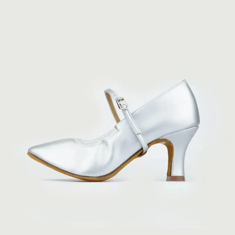 Ballroom Dance Shoes for Women, Salsa Dance Sneakers & Dancing Latin Shoes with Soft Microfiber Leather Sole