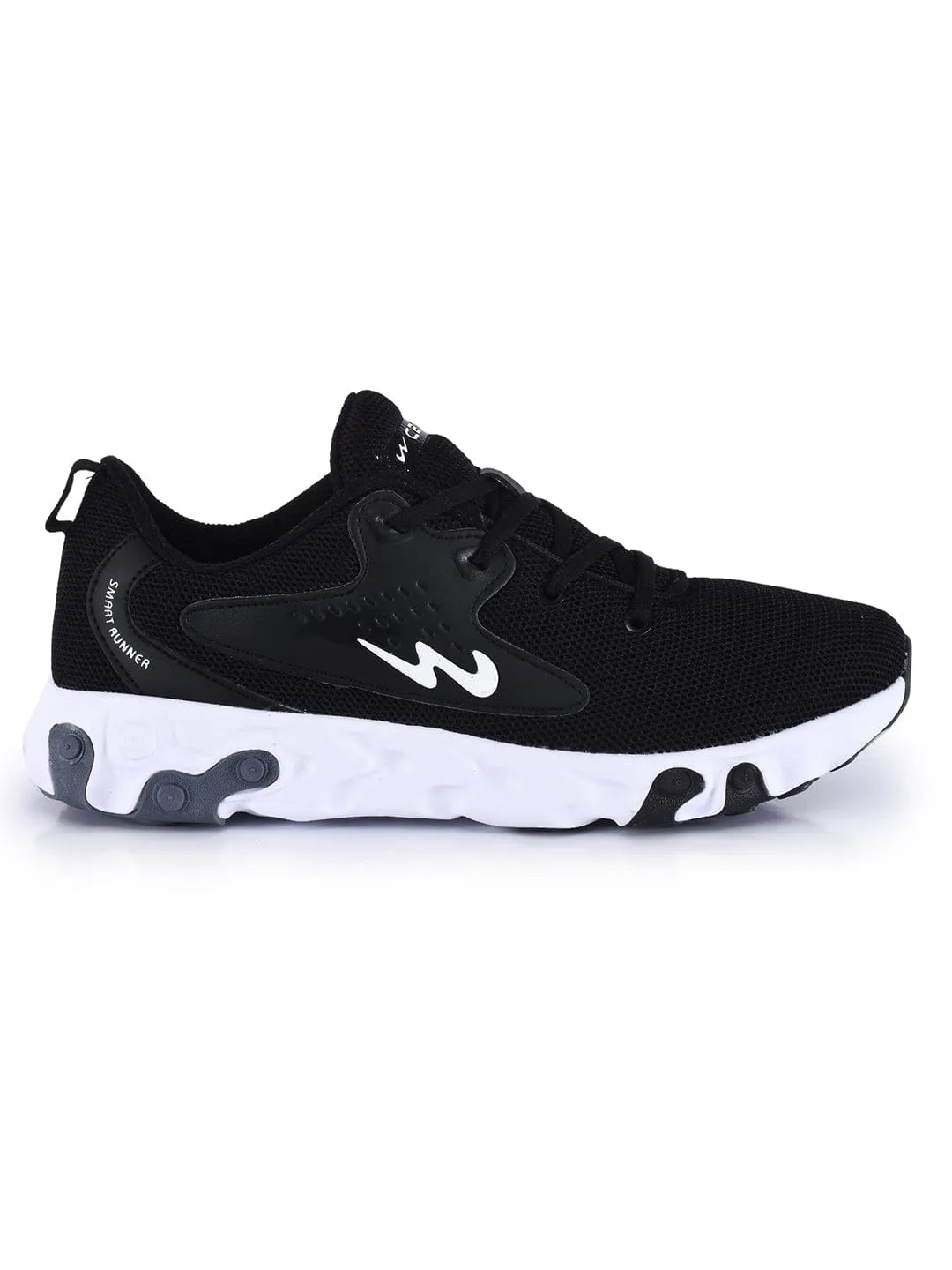 BOLD Black Men's Running Shoes
