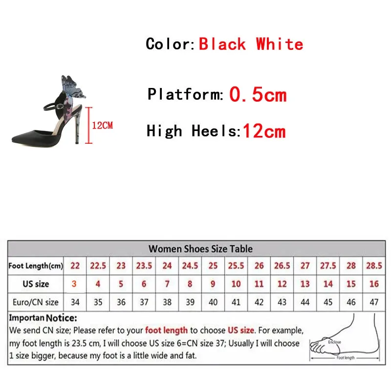 Butterfly Ankle Strap Shoes