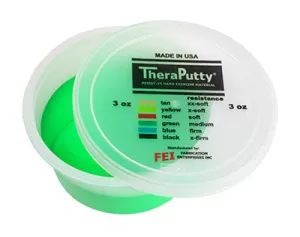 CanDo TheraPutty Exercise Putty, Green, Medium (3oz) CanDo TheraPutty Exercise Putty, Green, Medium (3oz)