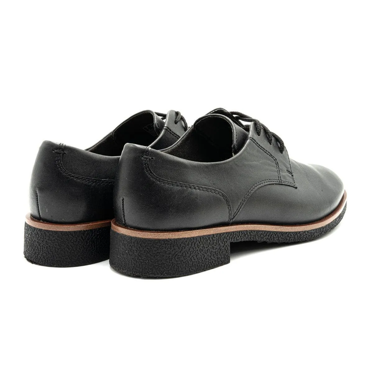 Clarks Lace Ups Leather Black Colour For Women