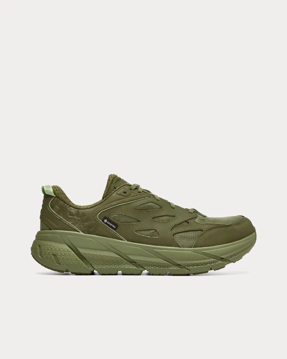 Clifton L GORE-TEX Avocado / Green Moss Running Shoes