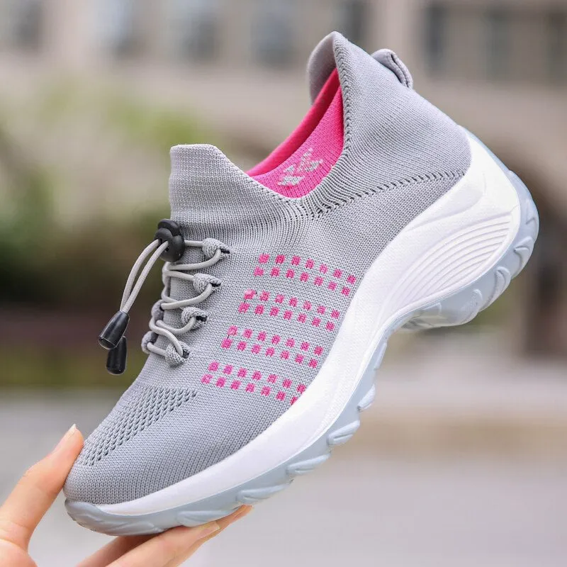 Comelyy - Breathable Mesh Tenis Ladies Shoes for Sock Sneakers(BUY 2 FREE SHIPPING)