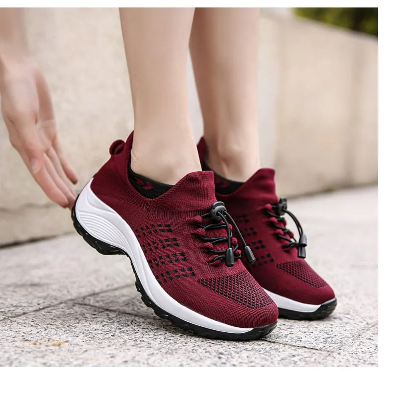Comelyy - Breathable Mesh Tenis Ladies Shoes for Sock Sneakers(BUY 2 FREE SHIPPING)