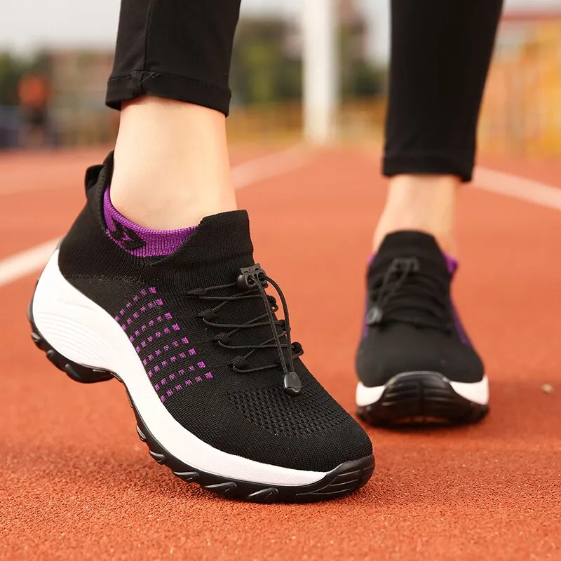 Comelyy - Breathable Mesh Tenis Ladies Shoes for Sock Sneakers(BUY 2 FREE SHIPPING)