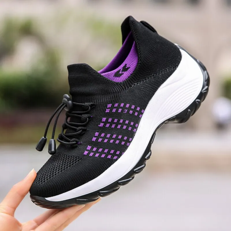 Comelyy - Breathable Mesh Tenis Ladies Shoes for Sock Sneakers(BUY 2 FREE SHIPPING)