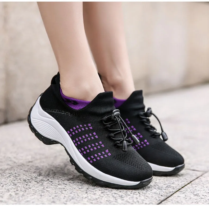 Comelyy - Breathable Mesh Tenis Ladies Shoes for Sock Sneakers(BUY 2 FREE SHIPPING)