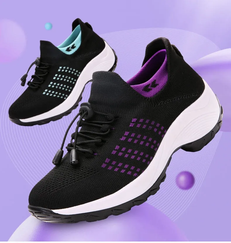Comelyy - Breathable Mesh Tenis Ladies Shoes for Sock Sneakers(BUY 2 FREE SHIPPING)