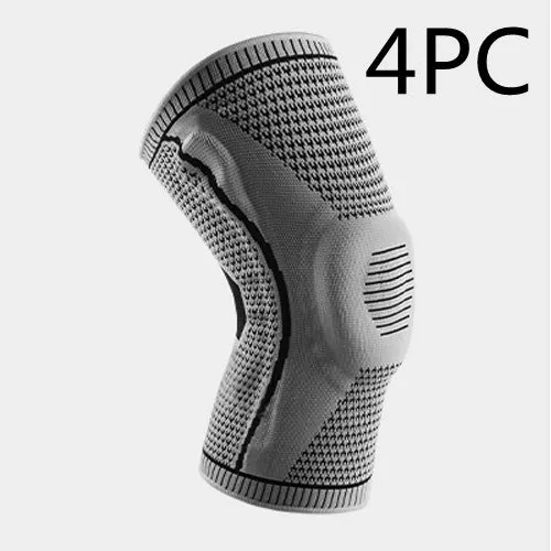Compression Sports Silicone Spring Breathable Knee Pads | Brodtica.com