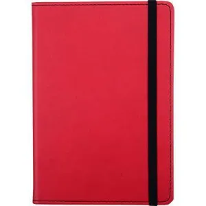 Cumberland Notebook Pu Cover With Elastic Closure 72 Leaf A6 Red