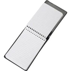 Cumberland Notebook Ruled Top Opening Perforated With Pvc Cover 86 X 120Mm Black