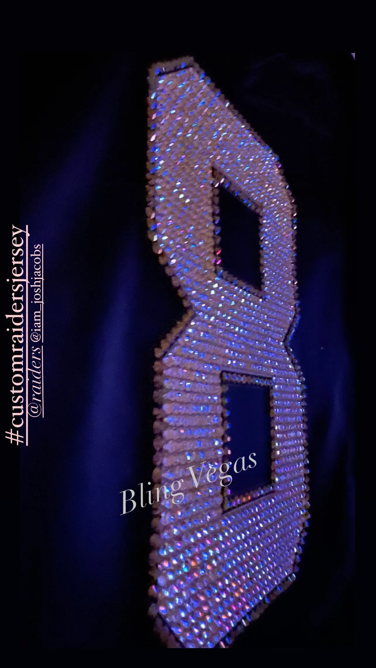Custom Crystal Sports Jerseys DEPOSIT.  Rhinestone Bling Jerseys (Pics are examples) *Please Read Full Description -Any Team, Sport