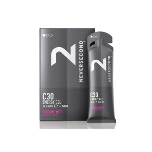 Energy Gel Neversecond C30 Passion Fruit Box of 12 Units Energy Gel Neversecond C30 Passion Fruit Box of 12 Units