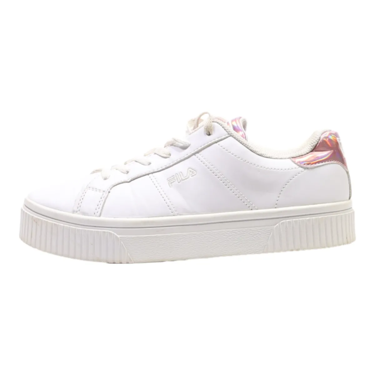 FILA Sneaker Trainers White Leather Womens UK 5.5