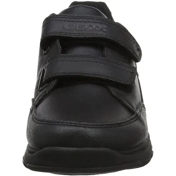 Geox Xunday Black Velcro Shoe