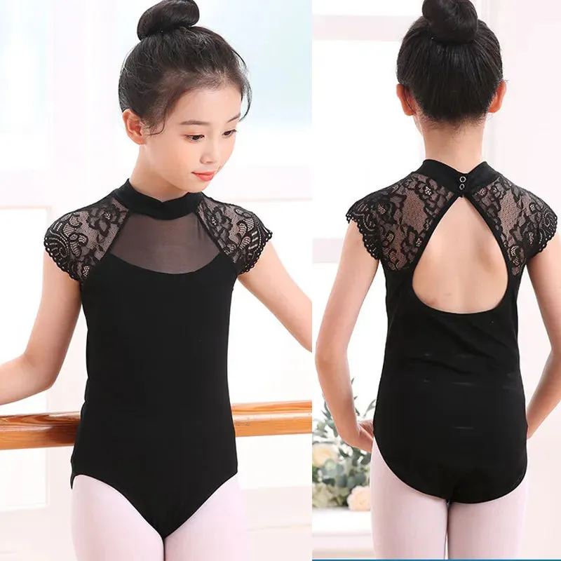 Girls Ballet Leotard Tops Ballet Outfit for Children