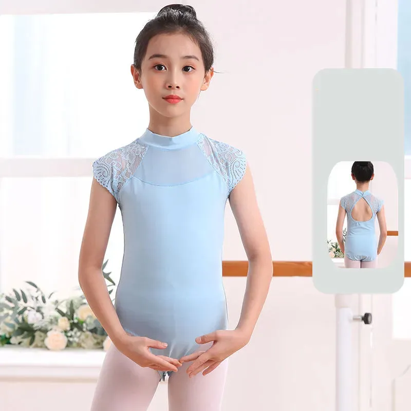 Girls Ballet Leotard Tops Ballet Outfit for Children