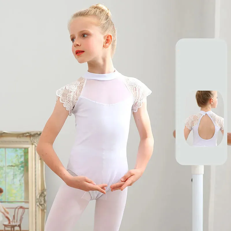 Girls Ballet Leotard Tops Ballet Outfit for Children