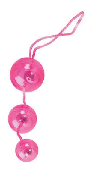 Graduated Orga SmallBalls Pink