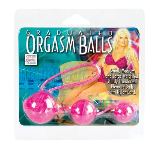 Graduated Orga SmallBalls Pink