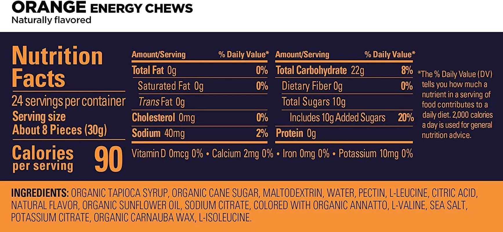 GU Energy Chews, Gummies with Electrolytes, Vegan, Gluten-Free, Kosher, and Dairy-Free On-The-Go Energy for Any Workout, 12 Bags (24 Servings Total)