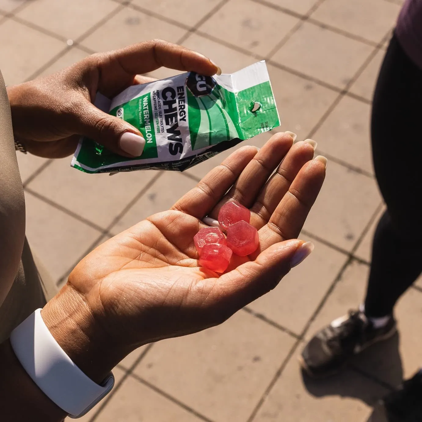 GU Energy Chews, Gummies with Electrolytes, Vegan, Gluten-Free, Kosher, and Dairy-Free On-The-Go Energy for Any Workout, 12 Bags (24 Servings Total)