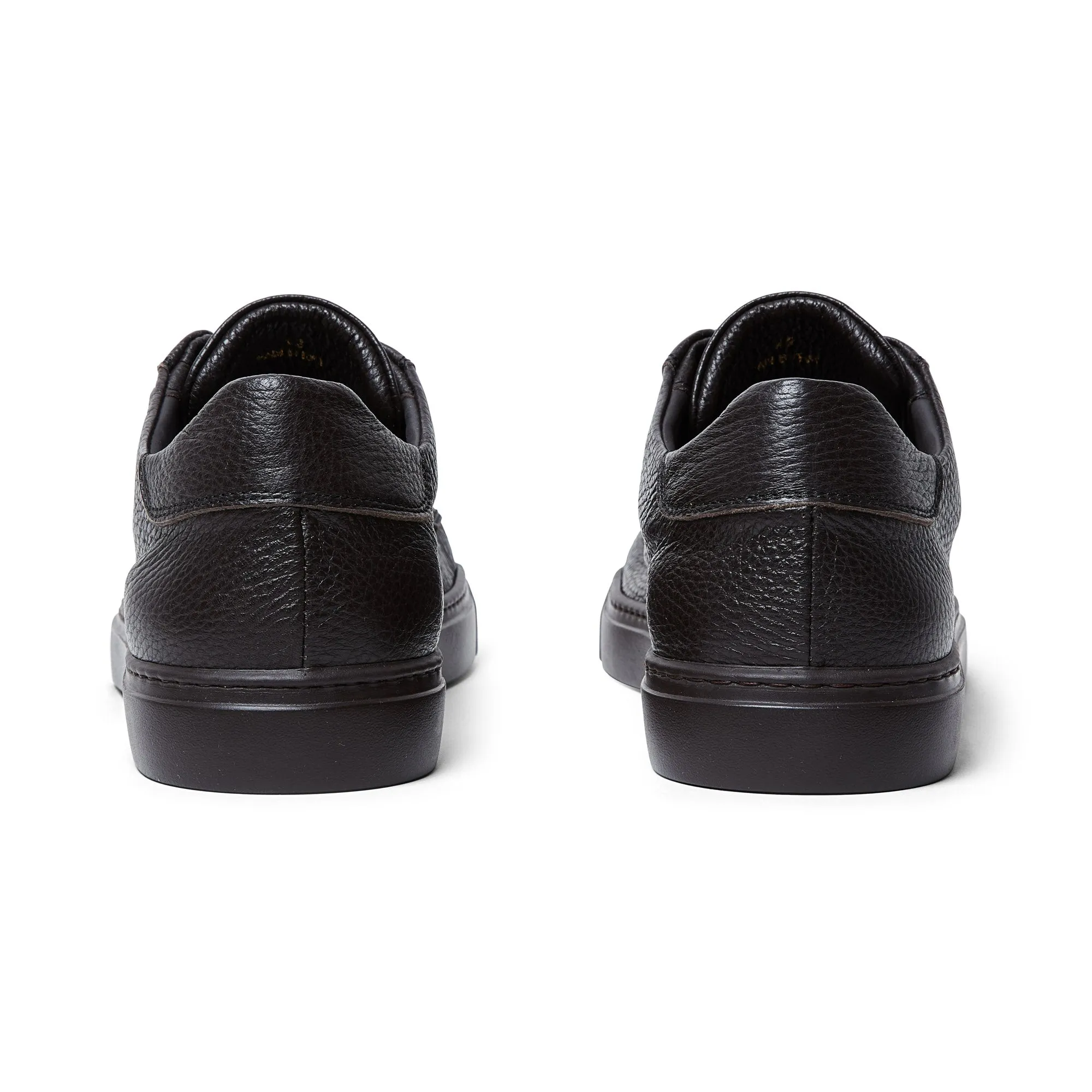 Harry's Of London Travis Super Soft Deerskin Low Top Trainer (Brown)