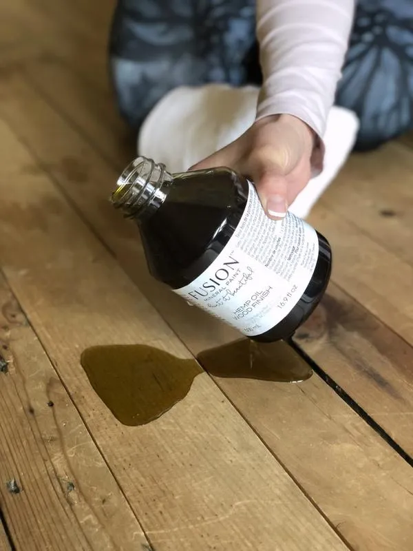 Hemp Oil Wood Finish