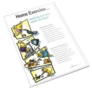 Home Exercise Color Handout Download