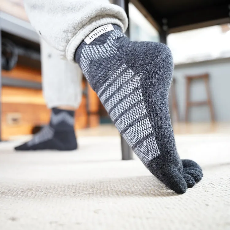 Injinji MW Mini-Crew Wool Slate