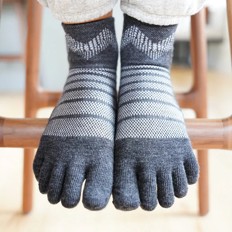 Injinji MW Mini-Crew Wool Slate