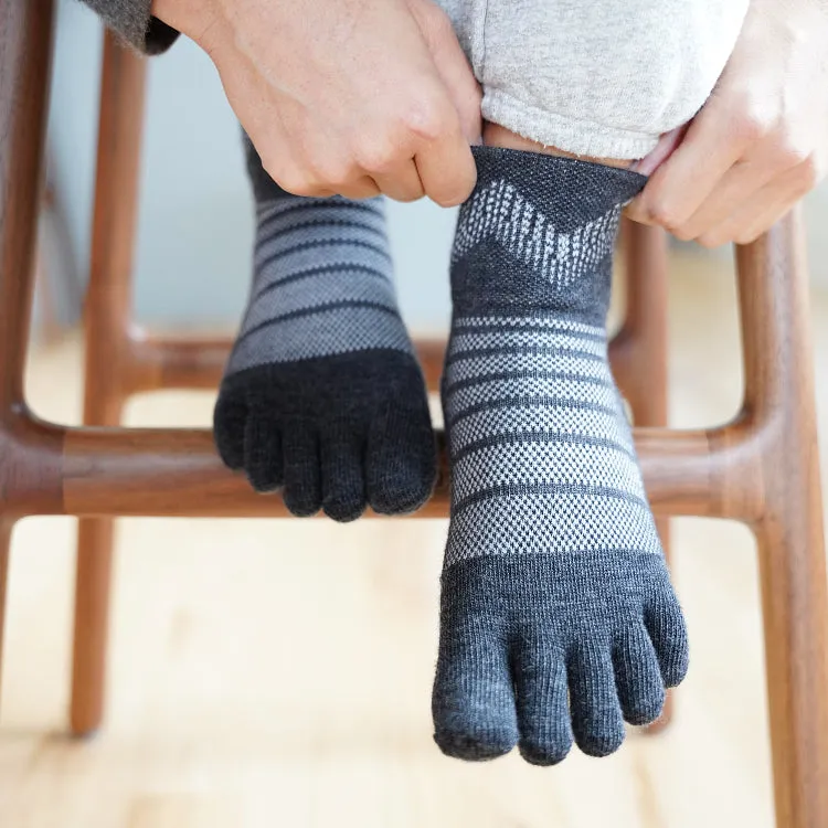 Injinji MW Mini-Crew Wool Slate