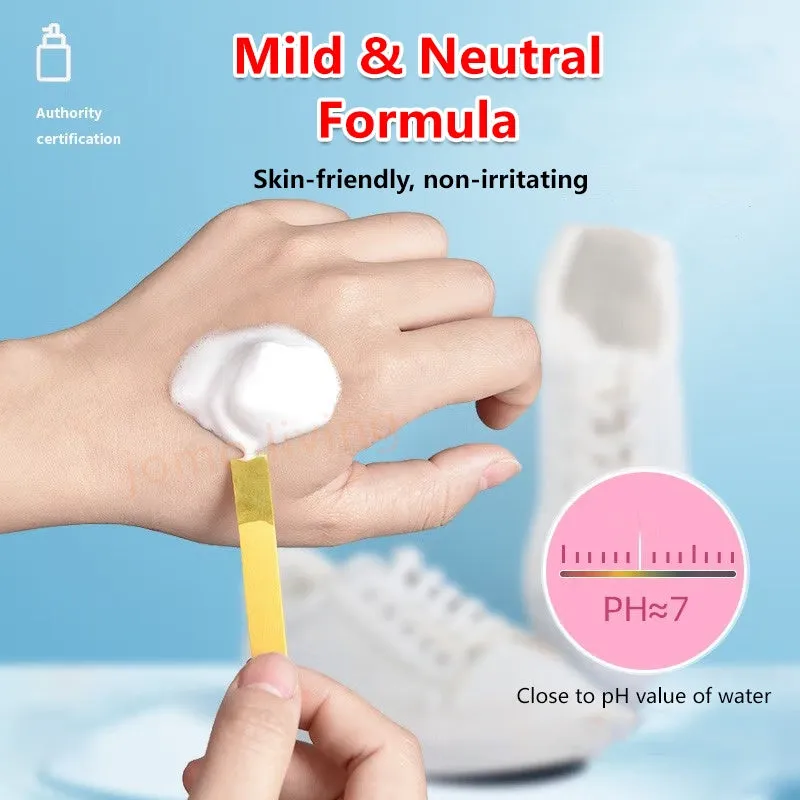 Japan Kinbata White Shoe Cleaner Sneaker Cleaning Agent Free-Wash Decontamination Foam